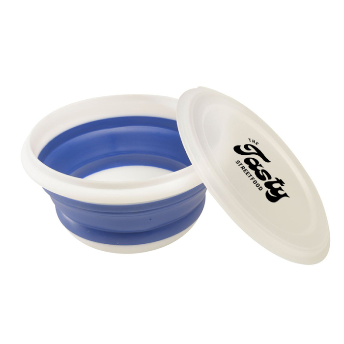 Imprinted Silicone Collapsi Bowls
