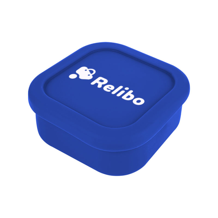 Imprinted Square Silicone Food Containers