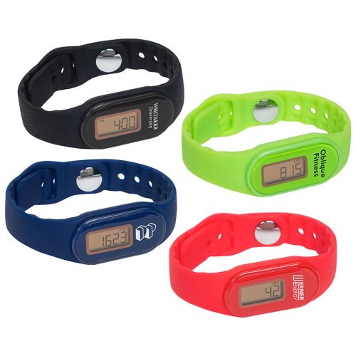 Custom Tap 'N Read Fitness Tracker Pedometer Watches