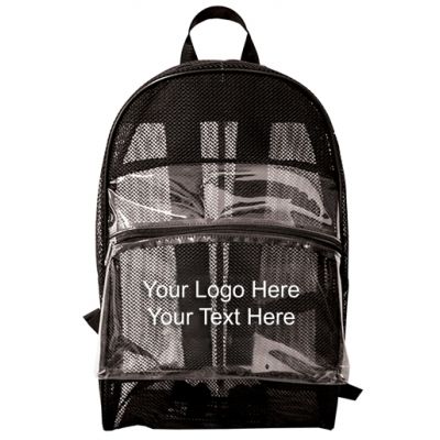 black mesh backpacks