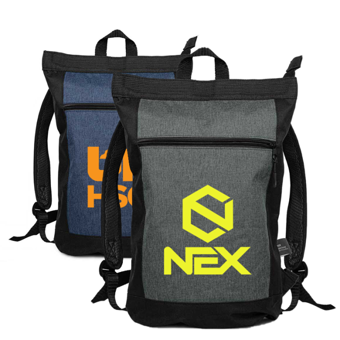 Custom Printed Carter RPET Laptop Backpacks