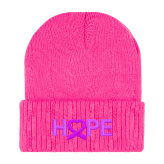 Knit Beanie With Cuff