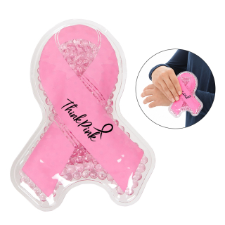 Awareness Ribbon Shaped Hot and Cold Packs