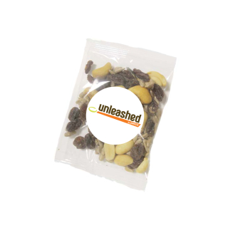 1 Oz Goody Bags with Raisin Nut Mix