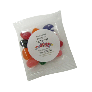 1 Oz Goody Bags with Jelly Beans