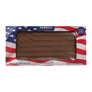 America 250 3 Oz 1776 Flag Chocolate Bars