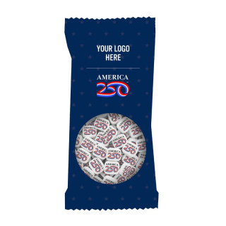 America250™ Zagasnacks™ Bags with 5 Inch Mints
