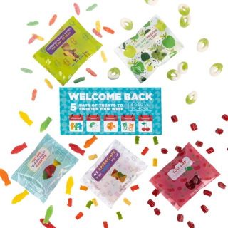 Clever 5 Candy Appreciation Snack Boxes