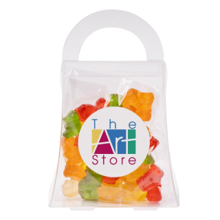 Clever Candy Purse Acetate Boxes with Gummy Bears