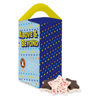 Tote Boxes with Peppermint Bark Shapes