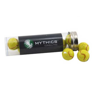 Tubes with Choc Tennis Balls
