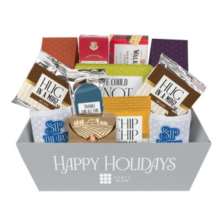 Sip and Savor Gourmet Trays with Mugs