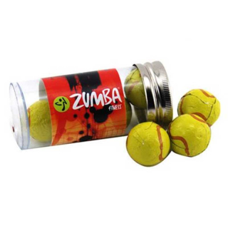 Tubes with Choc Tennis Balls