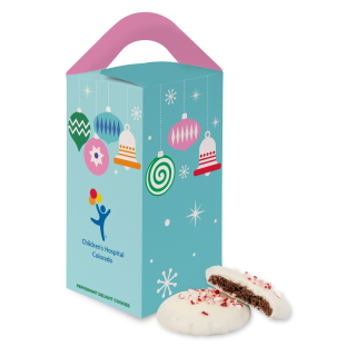 Peppermint Delight Cookies in Tote Boxes