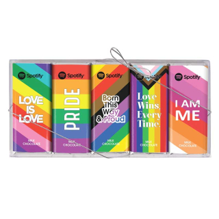 Pride 5 Pack Chocolate Bar Sets