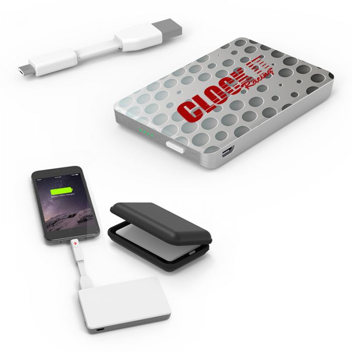 Personalized PowerJump Pro Power Banks - 2300 mAh