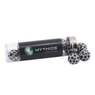 Tubes with Choc Soccer Balls