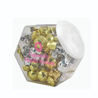 Penny Candy Jars with Twist Wrapped Truffles