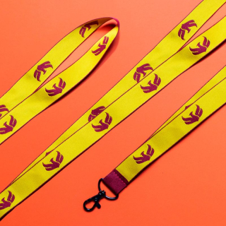 1x36 Inch Woven Lanyards