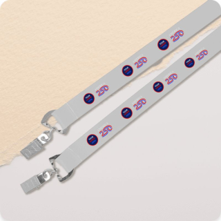 3/4x36 Inch Polyester Lanyards