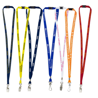 Lasalle 3/8 Inch Silkscreen Lanyards