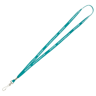 Aurora 3/8 Inch Super Soft Polyester Silkscreen Lanyards