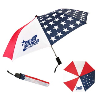 42 Inch Arc The Patriot Folding Umbrellas