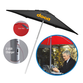 7 Feet Solar USB Market umbrellas