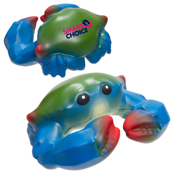 Blue Crab Stress Relievers Custom Imprinted 