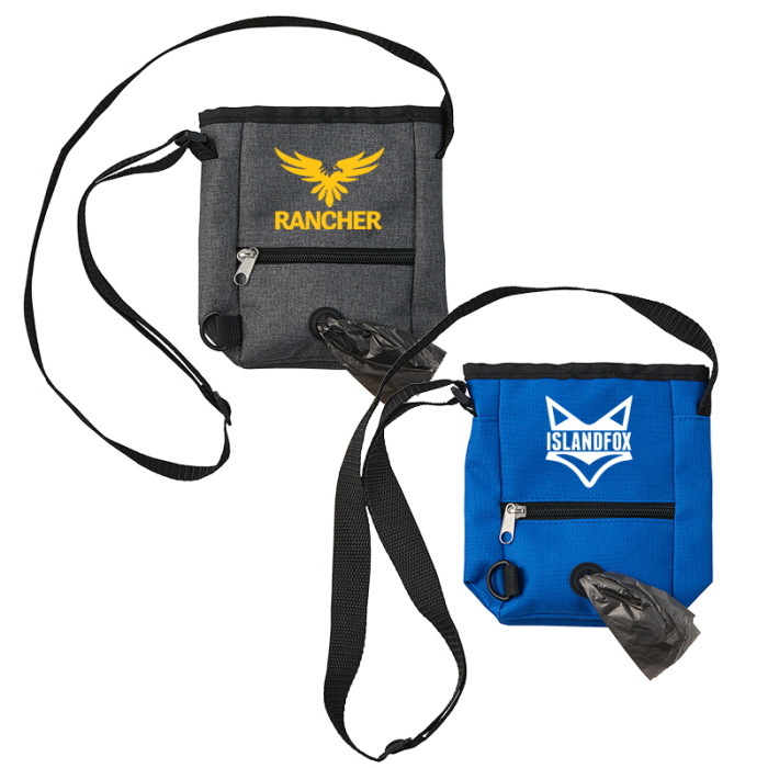 Promotional 3-in-1 Pet Treat Carriers with Disposable Bag