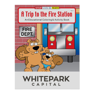 A Trip To The Fire Station Coloring Books