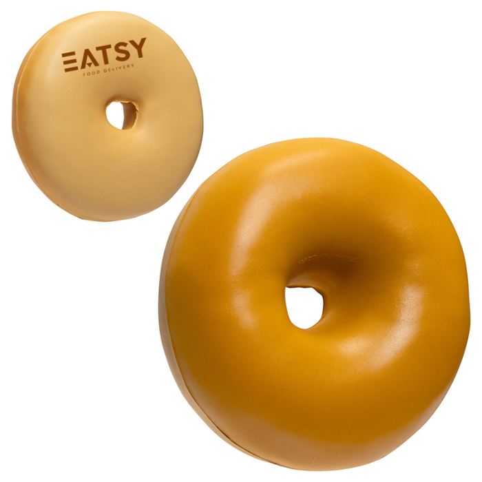 Custom Bagel Stress Relievers