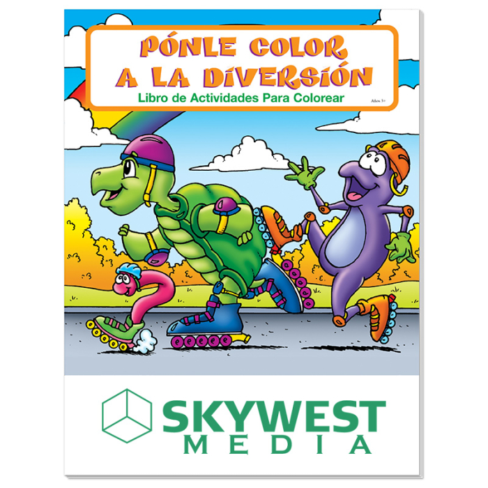 Custom Fun to Color Coloring Books Spanish 