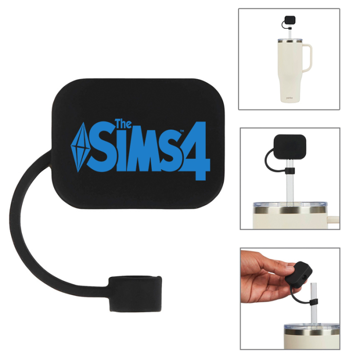 Custom Morey Silicone Straw Toppers