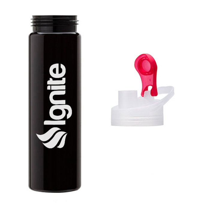 Custom Newport VII 25 Oz Water Bottles with Integrated Handles