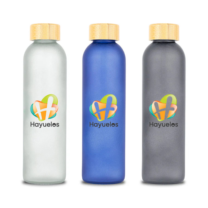 Custom Printed 24 Oz Beverly Glass Water Bottles