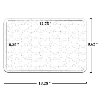 63 Piece Full Color Jigsaw Puzzles