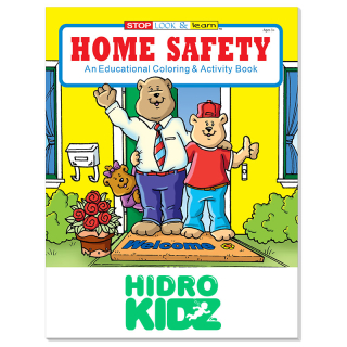 Home Safety Coloring Books