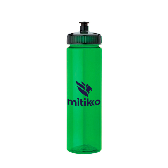 Custom Printed Newport 25 Oz PET Bottles with Pull Spout Lids
