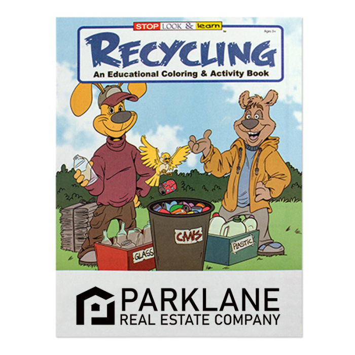 Custom Printed Recycling Coloring Books