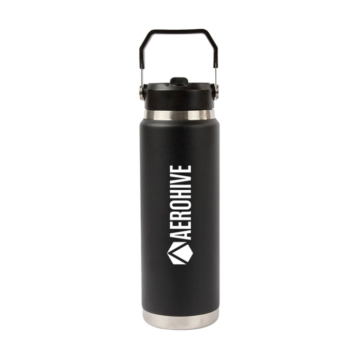 Custom Printed Riverbend 30 Oz Double Wall Stainless Steel Water Bottles