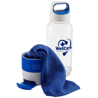 Hydra Chill Water Bottles with Cooling Towel