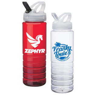 Malibu 26 Oz PET Bottles with Flip Spouts