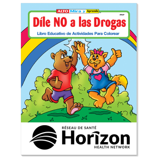 Smart Kids Say No to Drugs Coloring Books Spanish