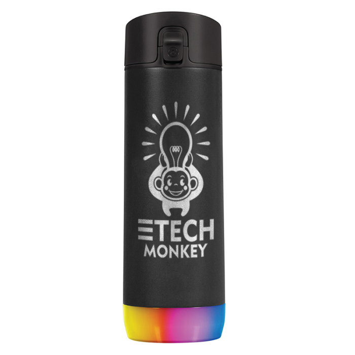 HidrateSpark® Custom 17 Oz PRO Bottles with Chug Lids