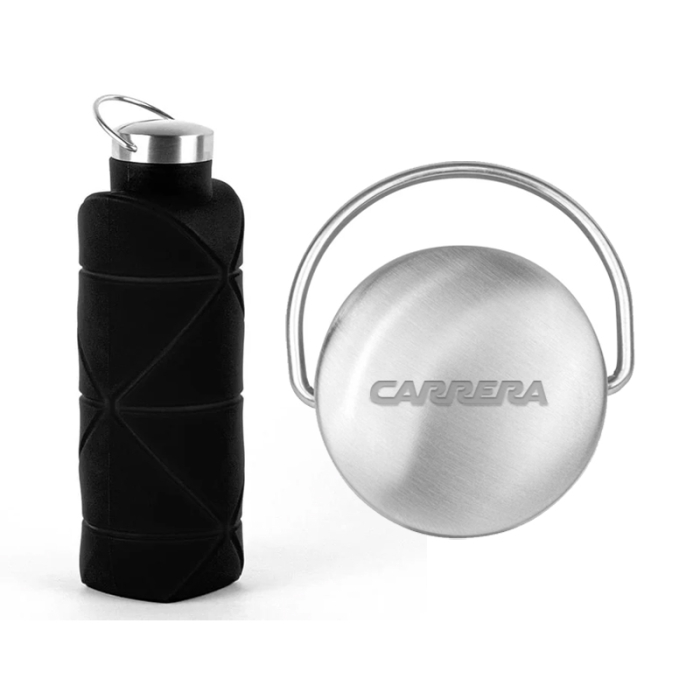 Imprinted 25 Oz Origami Silicone Water Bottles