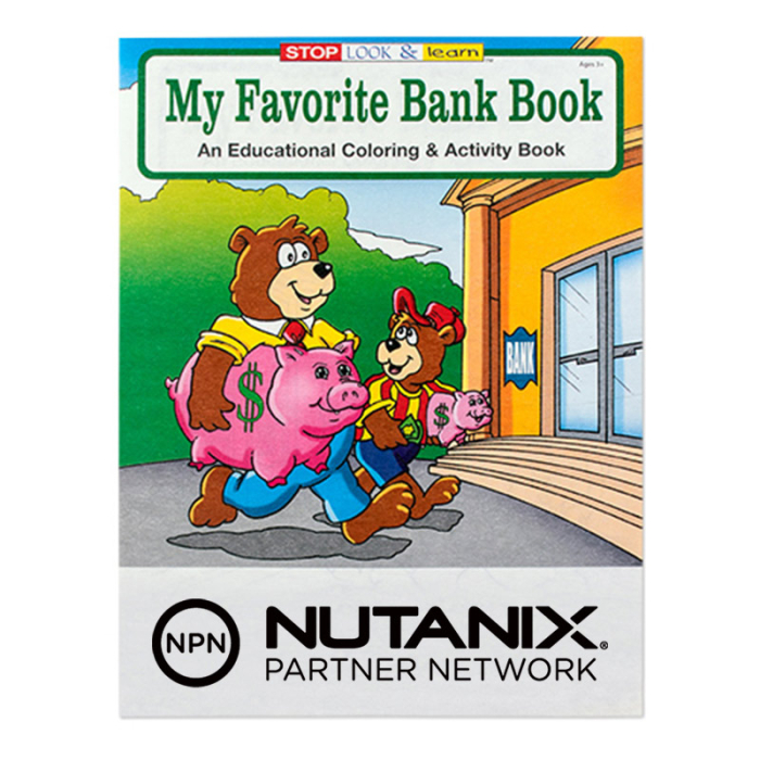 Imprinted My Favorite Bank Coloring Books