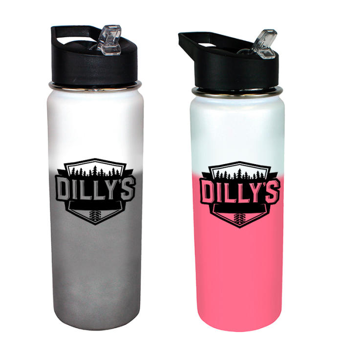 Mood™ Personalized 26 Oz Stainless Steel Bottles