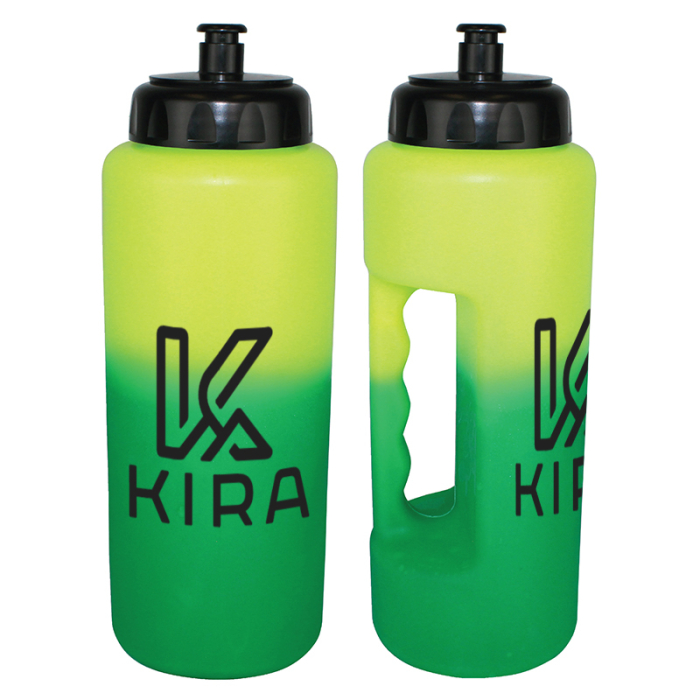 Mood™ Promotional 32 Oz Grip Bottles with Push 'n Pull Caps