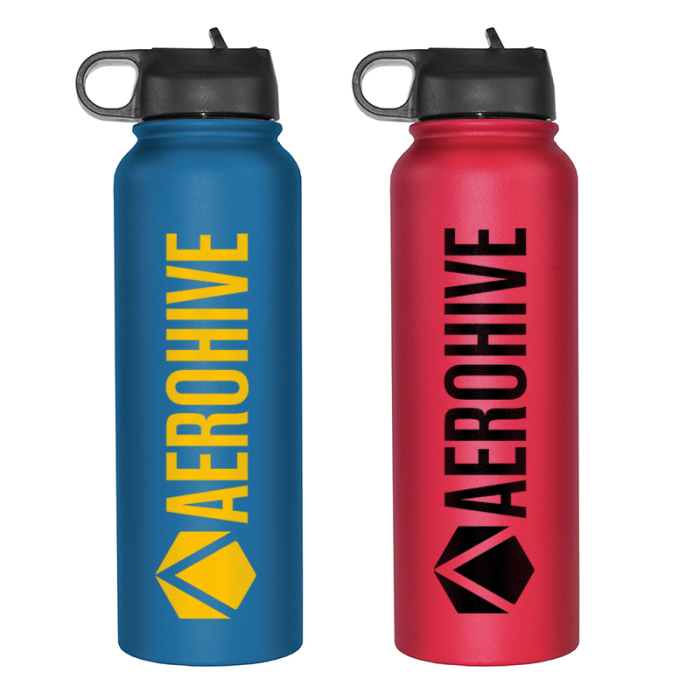 Personalized 32 Oz Memphis Sports Bottles with Straw Lids